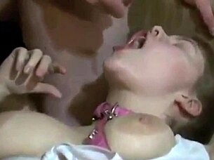 Amazing threesome sex action with anal cramming